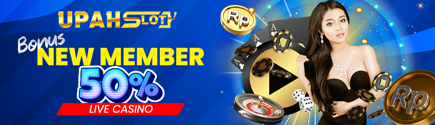 BONUS NEW MEMBER 50% LIVE CASINO